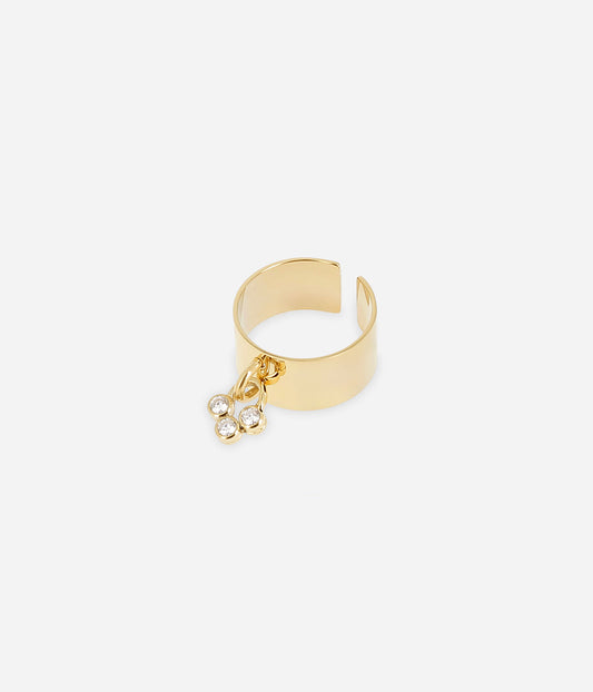 Bague Rossi (Acier doré)