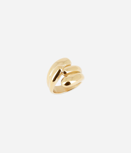 Bague Alastor (Acier doré)