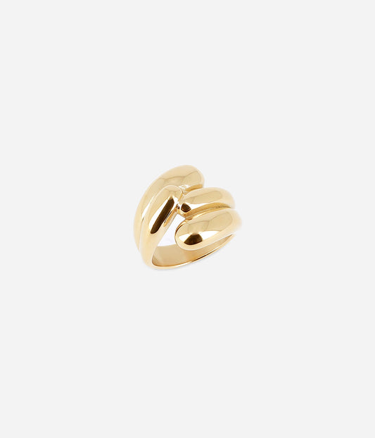 Bague Alastor (Acier doré)