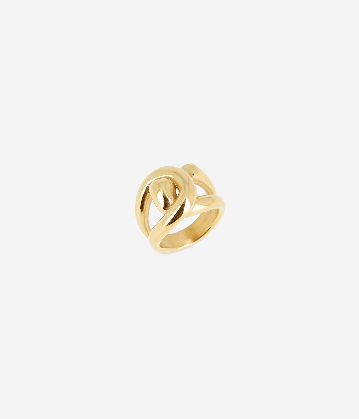 Bague Cera (Acier doré)