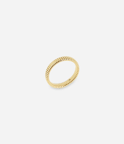 Bague Micro (Acier doré)
