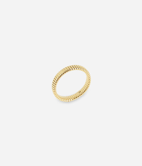 Bague Micro (Acier doré)