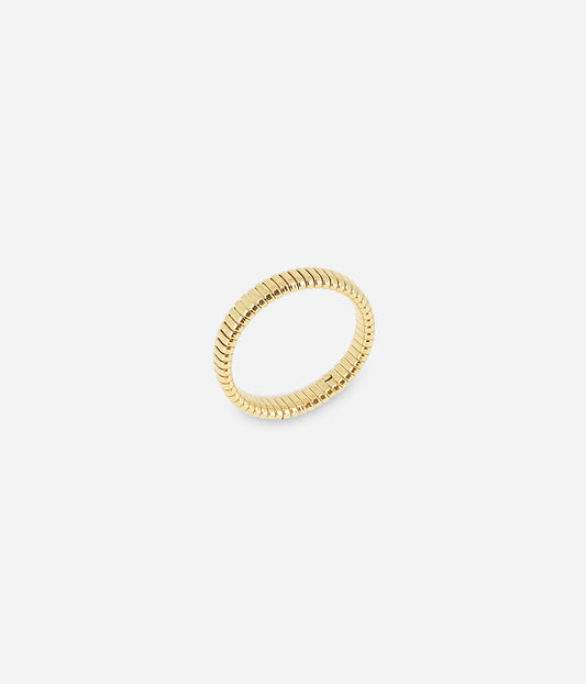 Bague Micro (Acier doré)