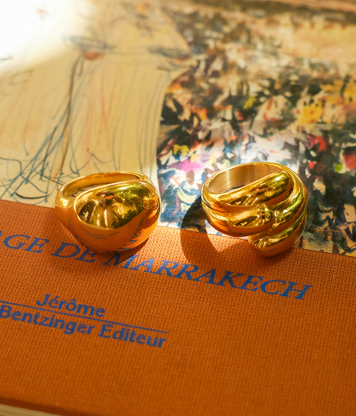 Bague Alastor (Acier doré)