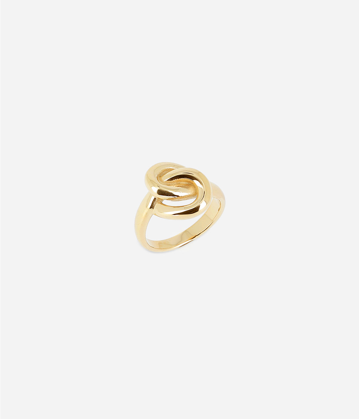 Bague Menti (Acier doré)