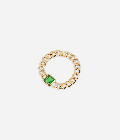 Bague Goustan (Acier doré)