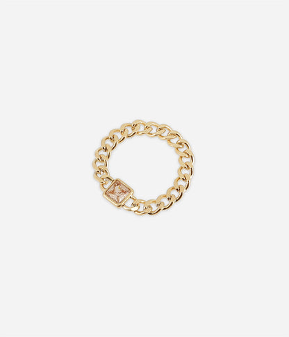 Bague Goustan (Acier doré)