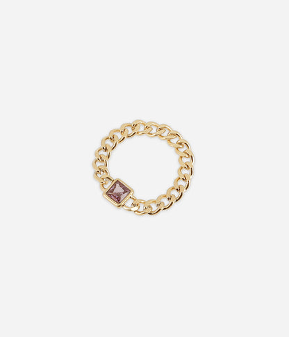 Bague Goustan (Acier doré)