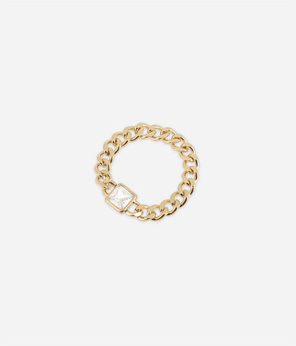 Bague Goustan (Acier doré)