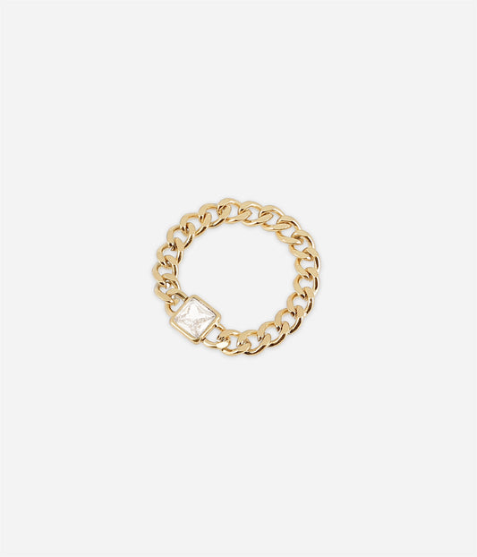 Bague Goustan (Acier doré)