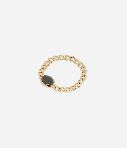 Bague Delina (Acier doré)