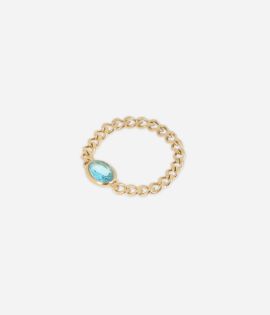 Bague Delina (Acier doré)