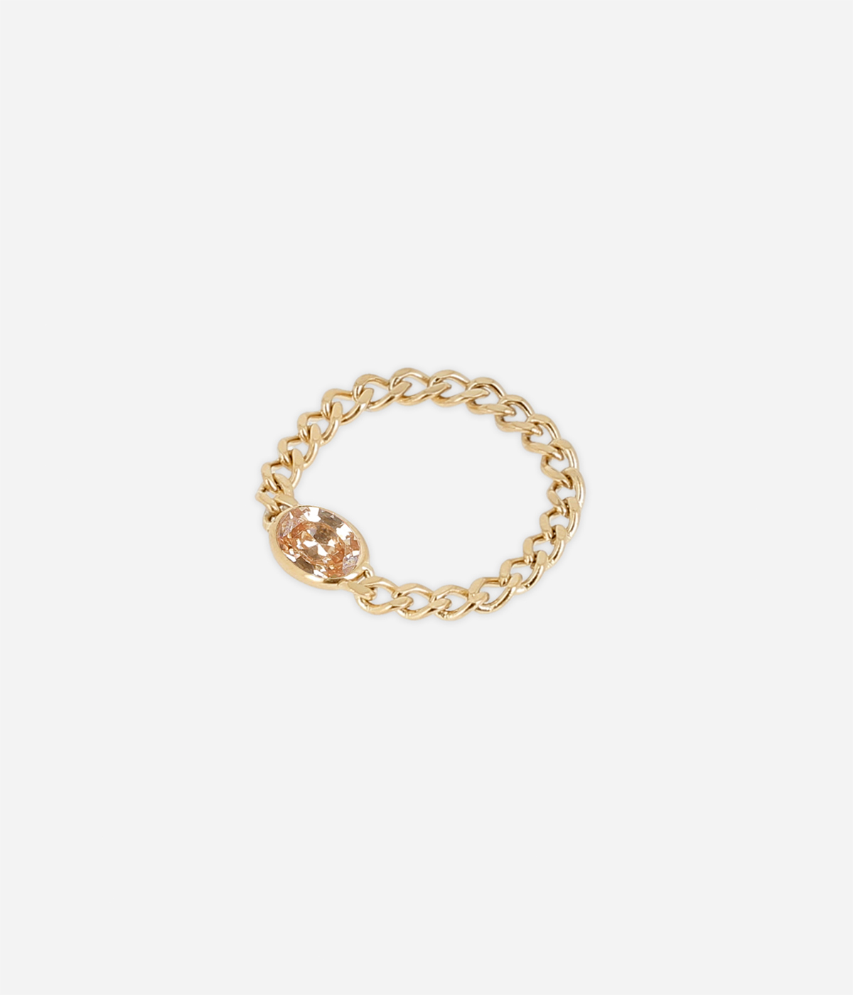 Bague Delina (Acier doré)