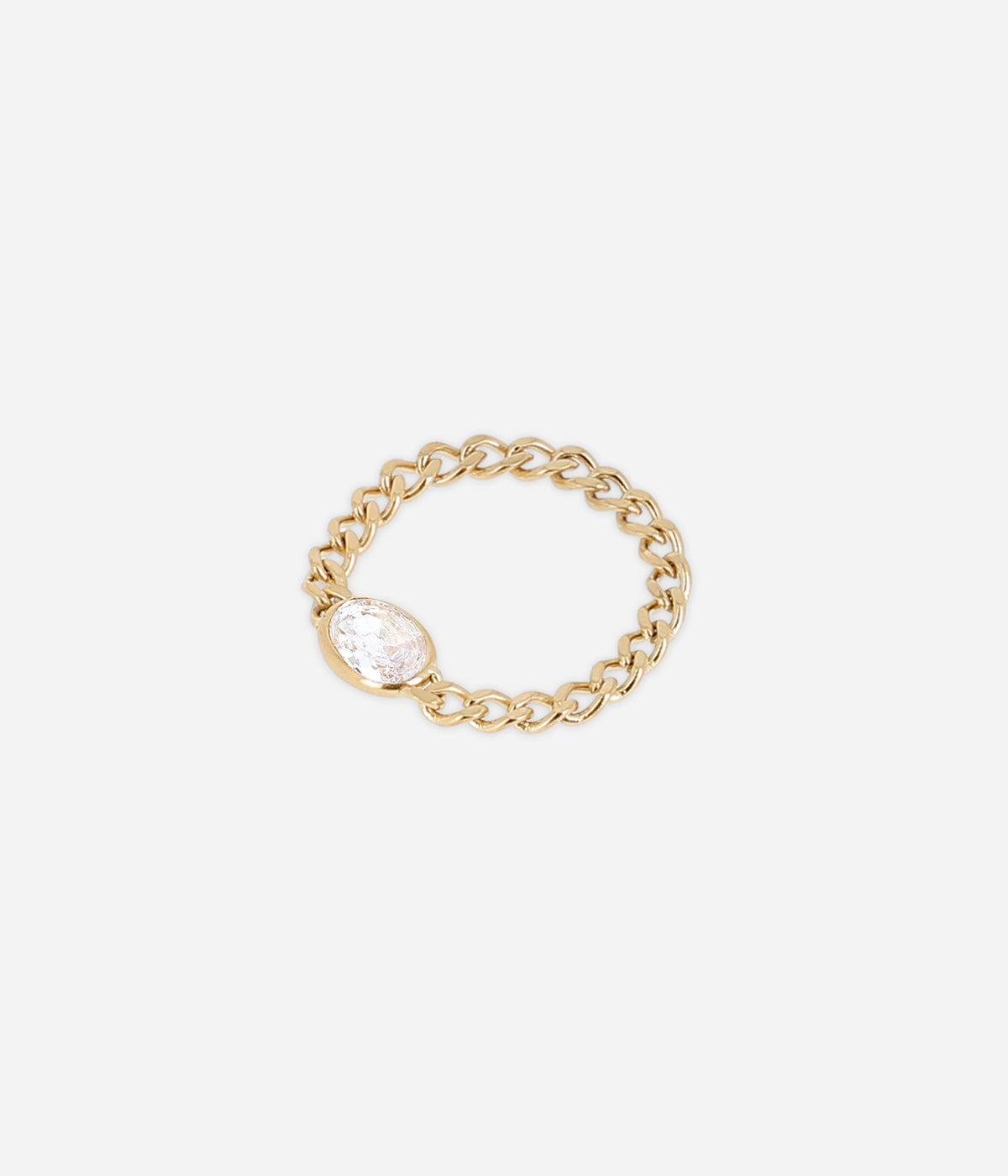 Bague Delina (Acier doré)