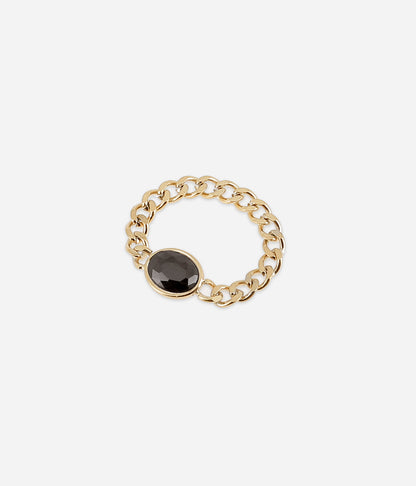 Bague Grazia (Acier doré)