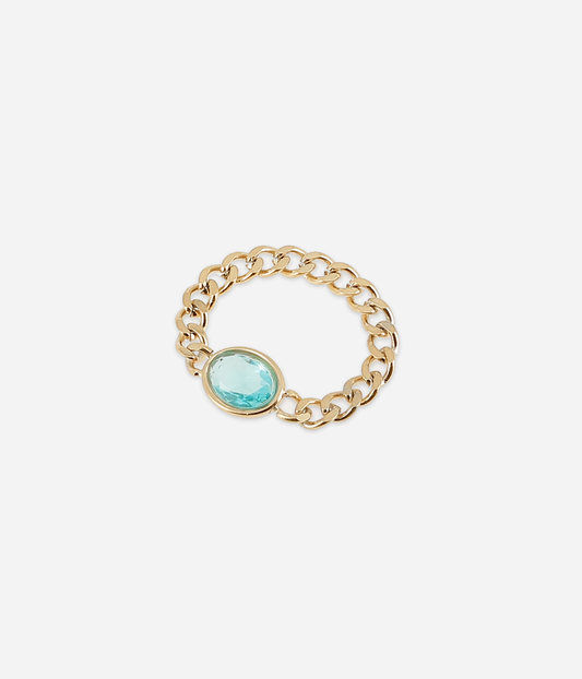 Bague Grazia (Acier doré)