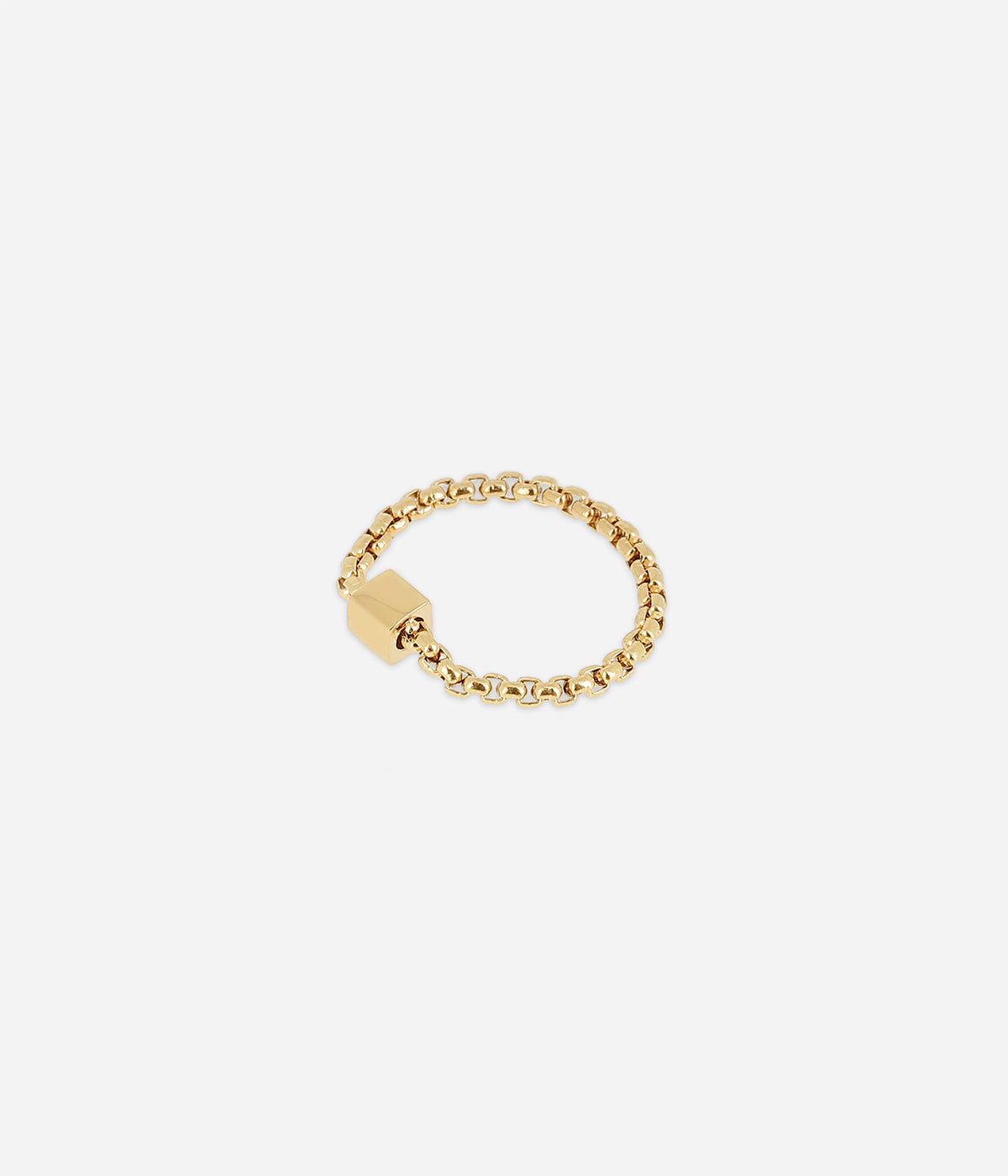 Bague Prima (Acier doré)