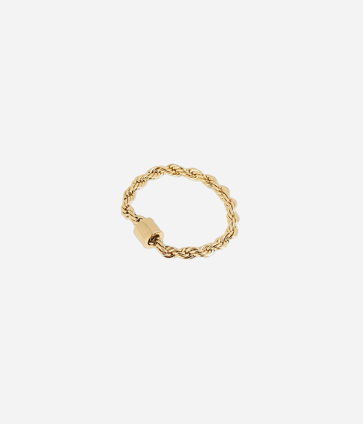 Bague Vibi (Acier doré)
