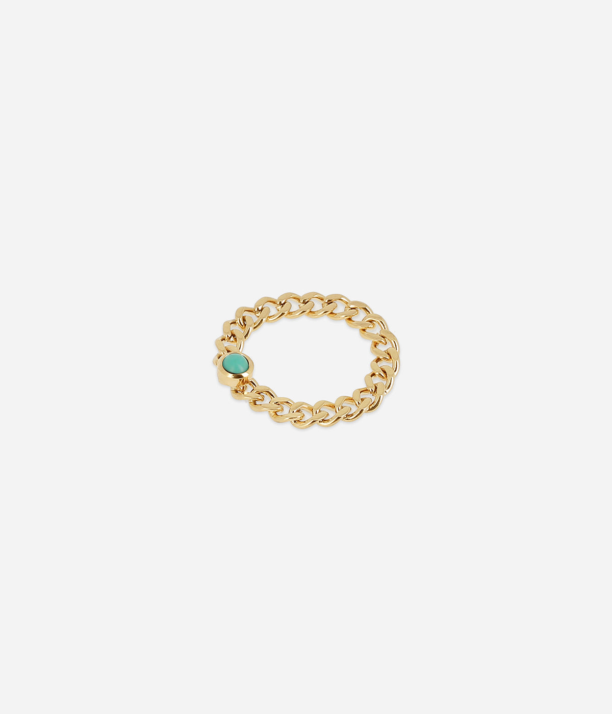 Bague Potita (Acier doré)