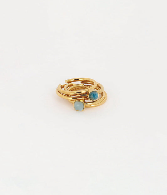 Bague Cassandra (Acier doré)