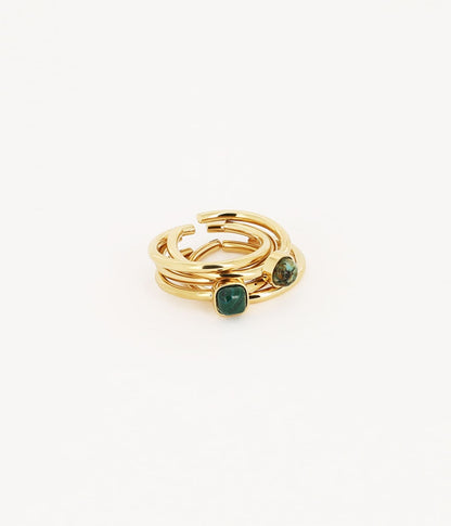 Bague Cassandra (Acier doré)