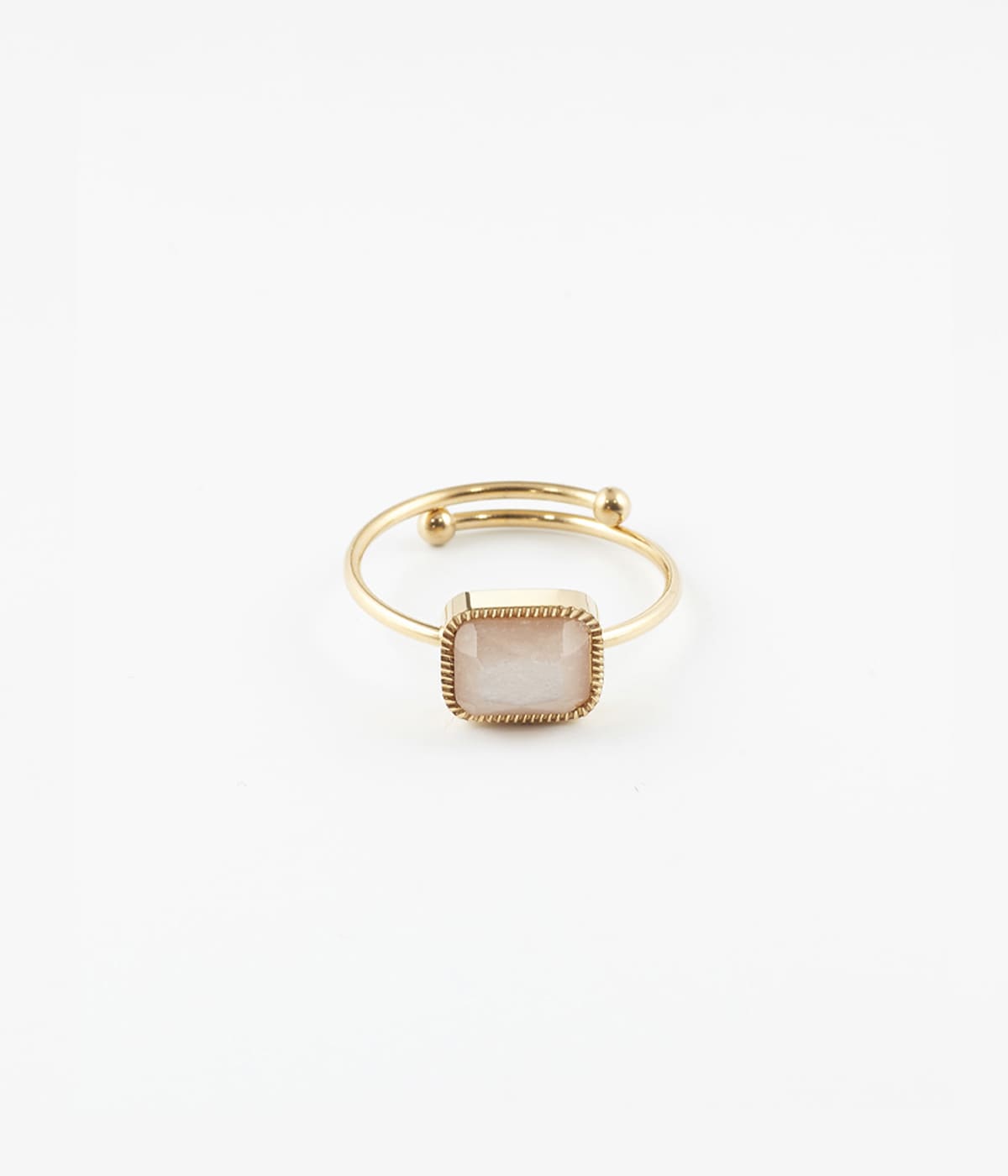 Bague Véra (Acier doré)