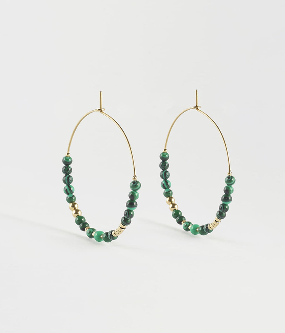 Boucles d'oreilles Favela (Acier doré)
