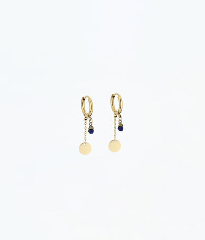 Boucles d'oreilles Josephine (Acier doré)
