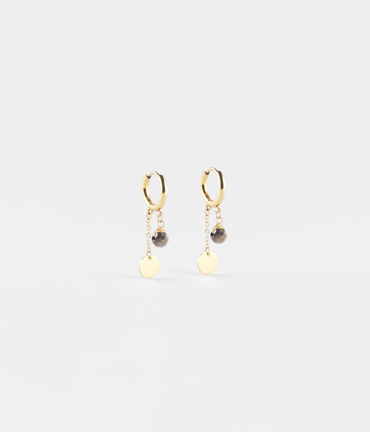 Boucles d'oreilles Josephine (Acier doré)