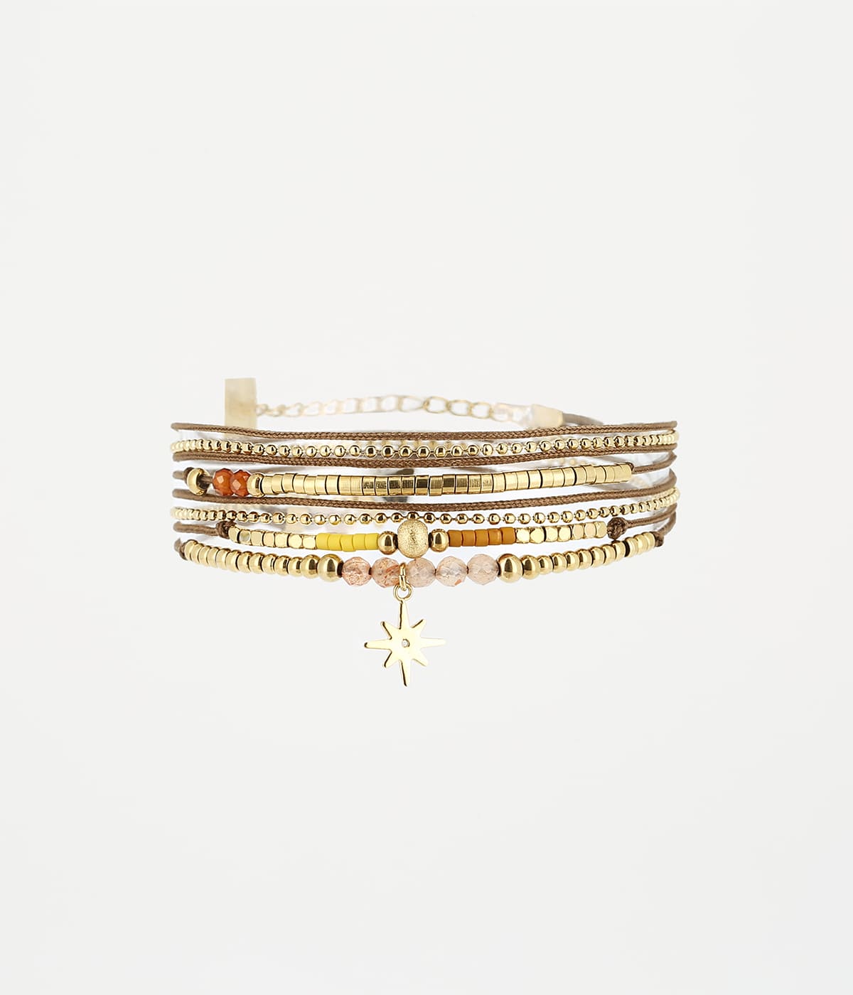 Bracelet Aster (Acier doré)