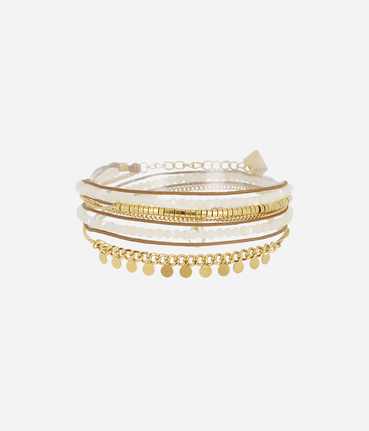 Bracelet Busara (Acier doré)