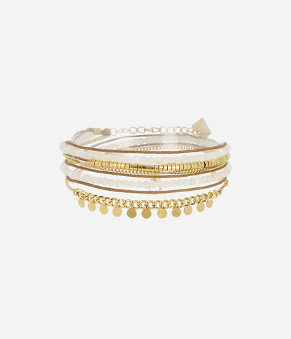 Bracelet Busara (Acier doré)