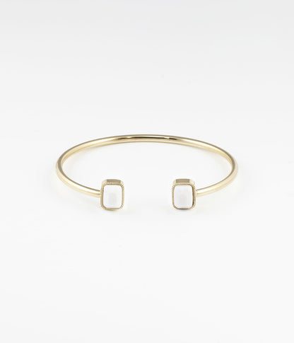 Bracelet Jonc Véra (Acier doré)