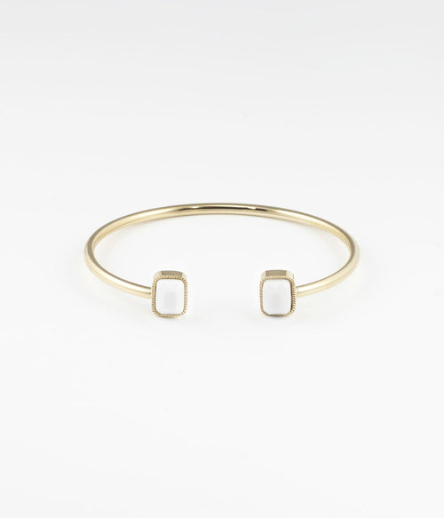 Bracelet Jonc Véra (Acier doré)