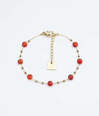 Bracelet Zoé (Acier doré)