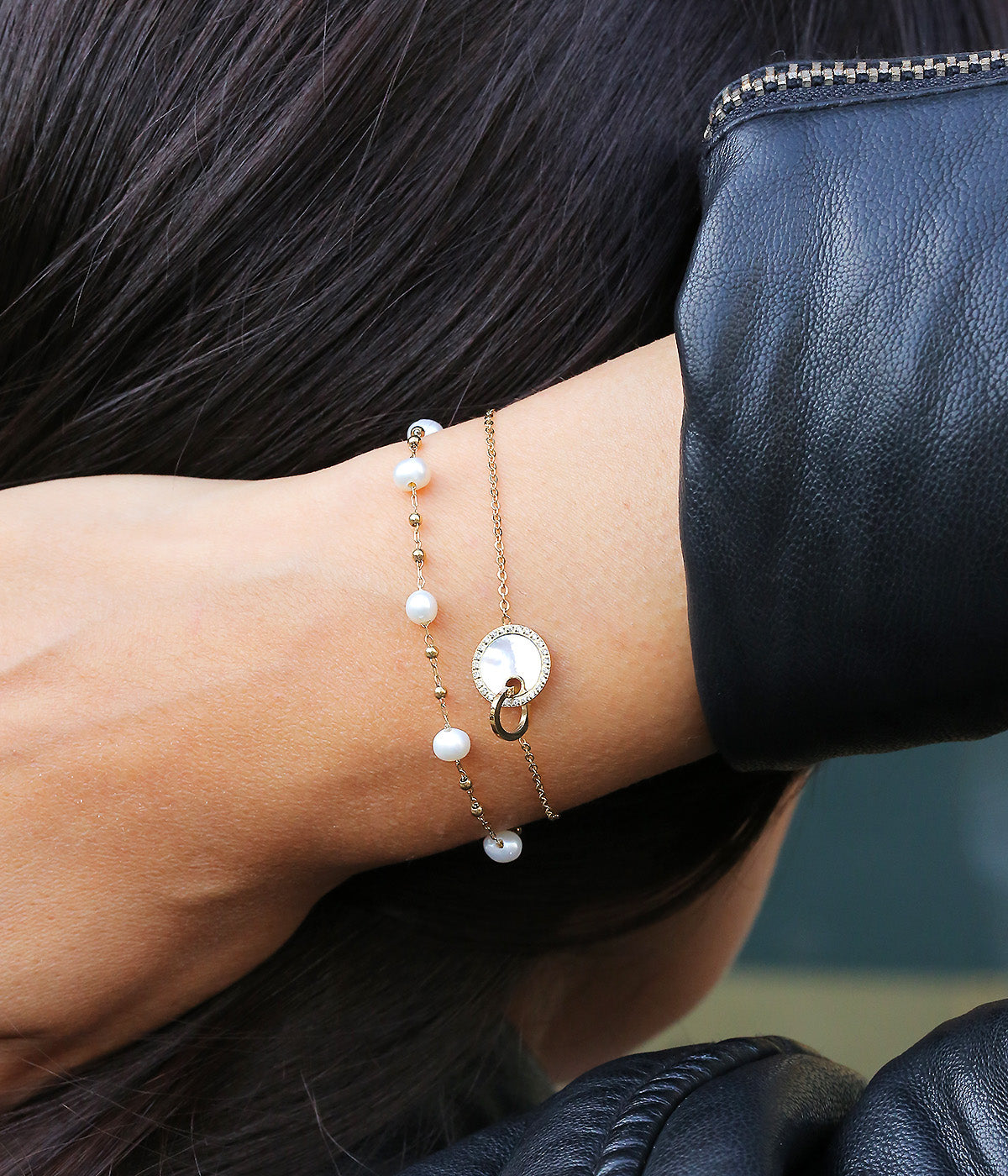 Bracelet Zoé (Acier doré)