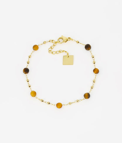 Bracelet Zoé (Acier doré)