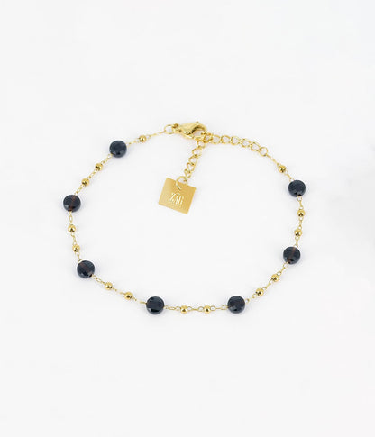 Bracelet Zoé (Acier doré)