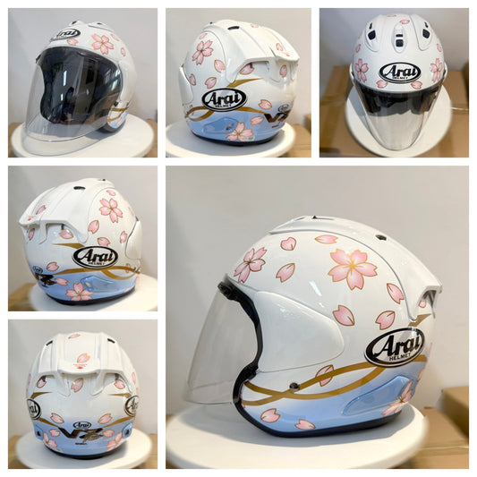 Arai VZ-RAM - Diamond White (Édition Sakura)